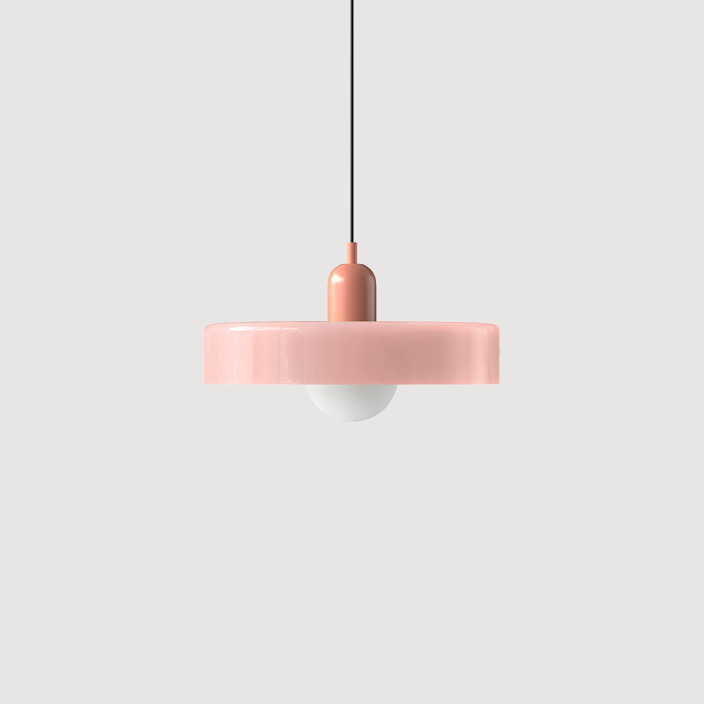 Bauhaus Modern Colorful Glass Pendant Light