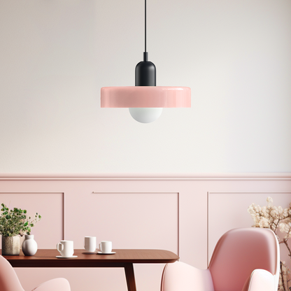 Bauhaus Modern Colorful Glass Pendant Light