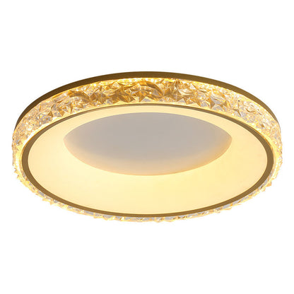 Flush Mount Modern Round Acrylic Ceiling Light