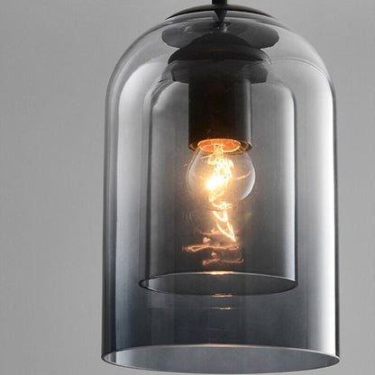 Double Layer Minimalist Small Pendant Light For Dining Room
