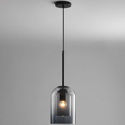 Double Layer Minimalist Small Pendant Light For Dining Room