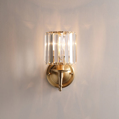 Clear Luxury Crystal Small Wall Light