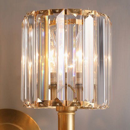 Clear Luxury Crystal Small Wall Light