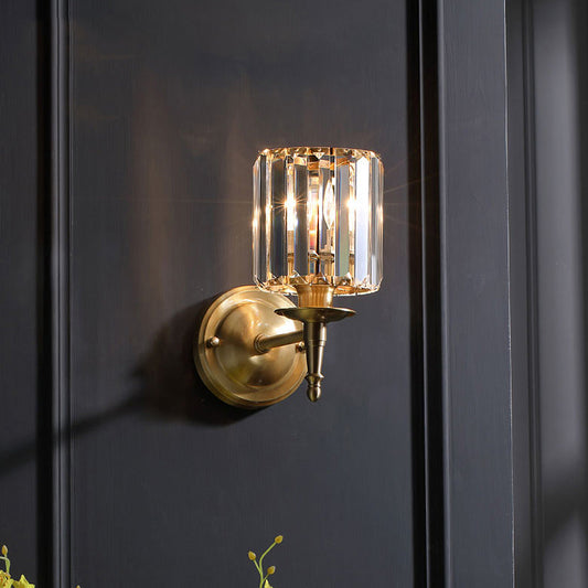 Clear Luxury Crystal Small Wall Light