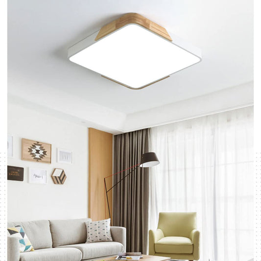 Colorful Square Minimalist Ceiling Light