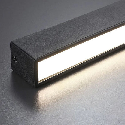 Contemporary Minimalist Long Strip LED Ceiling Lamp