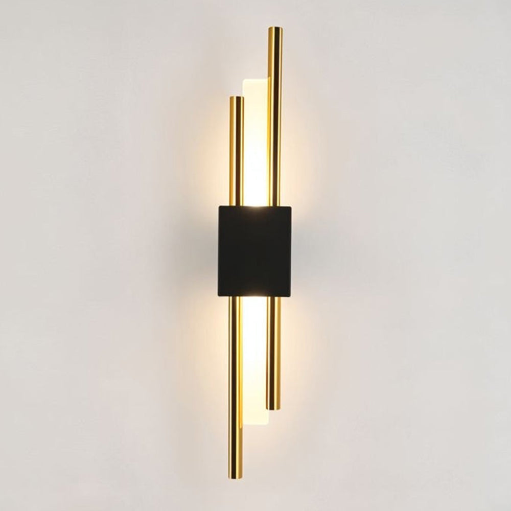 Modern Black And Gold Wall Sconce Lighting