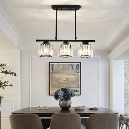 Modern Crystal Glass Kitchen Pendant Lamps