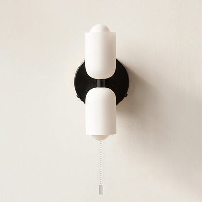 Modern Cream Double Head Wall Sconce