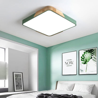 Colorful Square Minimalist Ceiling Light