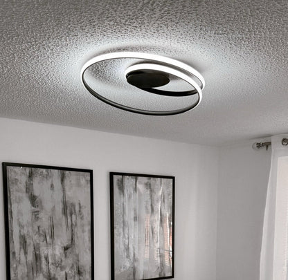 Metal Minimalist Living Room Ceiling Lamp