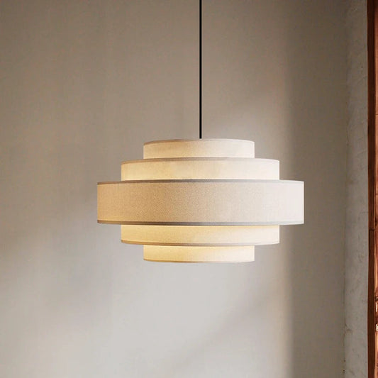 Japanese Multi Layer Wabi Sabi Chandelier