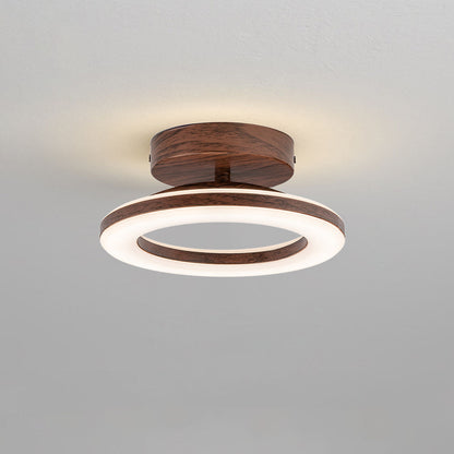 Acrylic Round LED Ceiling Light For Hallway Entrance