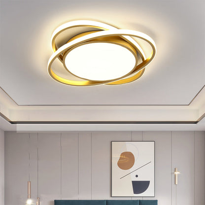 Flush Mount Stylish Bedroom Ceiling Lamp