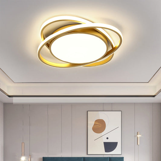 Flush Mount Stylish Bedroom Ceiling Lamp