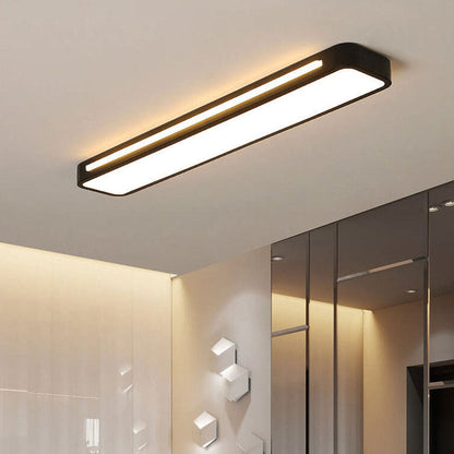 Modern Nordic Minimalist Long LED Ceiling Light