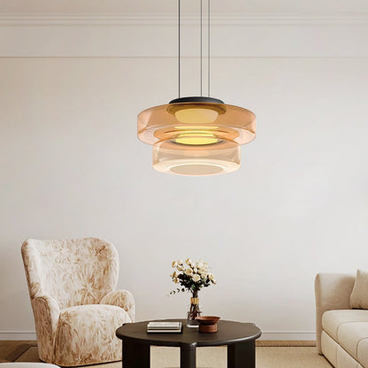 Creative Modern Round Glass Pendant Light