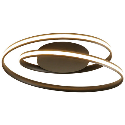 Metal Minimalist Living Room Ceiling Lamp
