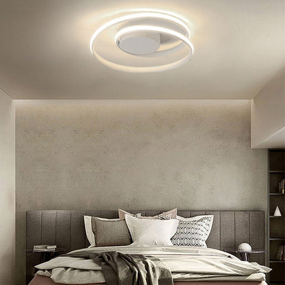 Metal Minimalist Living Room Ceiling Lamp
