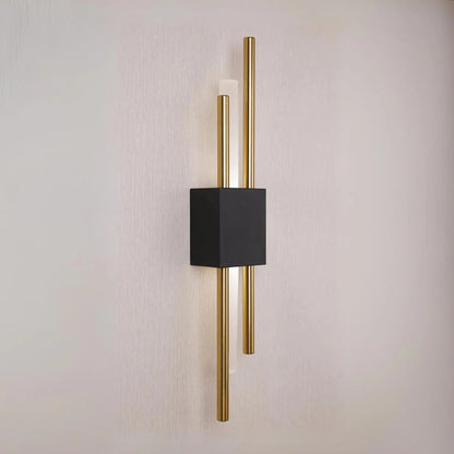 Modern Black And Gold Wall Sconce Lighting
