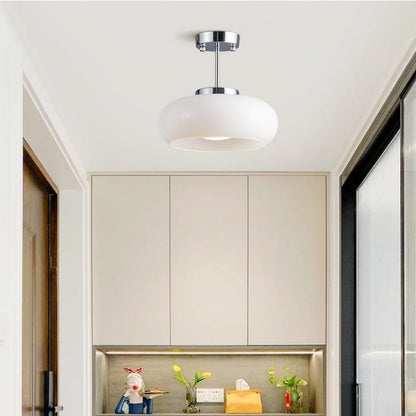 Round Vintage Glass Ceiling Lights