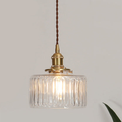 Glass Vintage Pendant Light