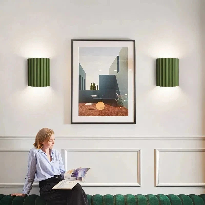 Resin Minimalistic Modern Wall Lamp