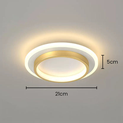 Art Deco Acrylic LED Ceiling Light