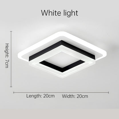Modern Square LED Hallway Ceiling Light