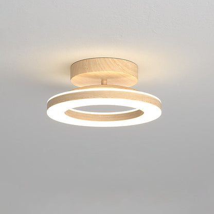 Acrylic Round LED Ceiling Light For Hallway Entrance
