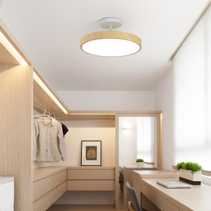 Modern LED Semi-Flush Ceiling Lamp