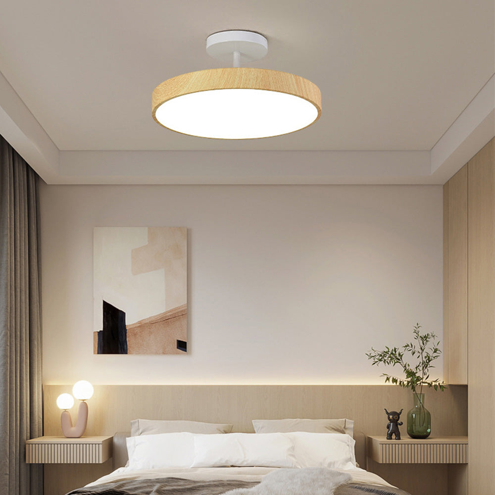 Modern LED Semi-Flush Ceiling Lamp