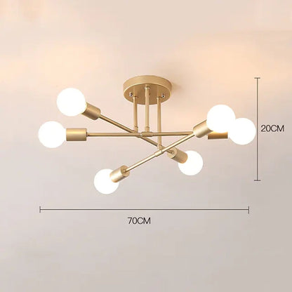 Simple Modern Living Room Ceiling Lamp