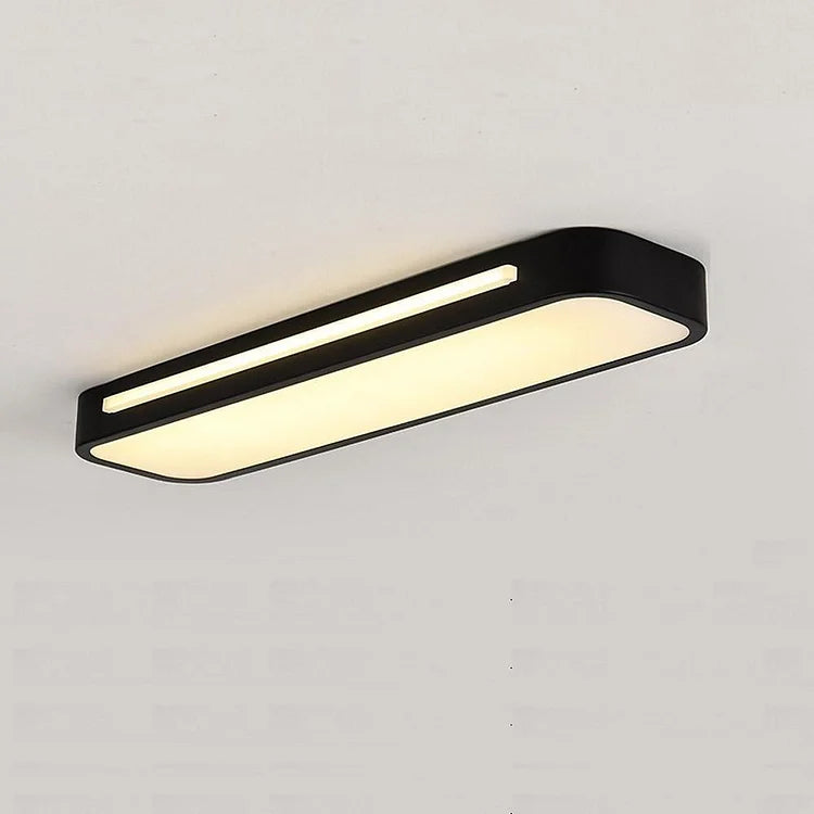 Modern Nordic Minimalist Long LED Ceiling Light