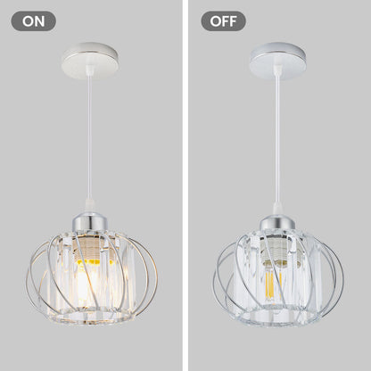 Nordic Simple Globular Glass Hallway Pendant Light