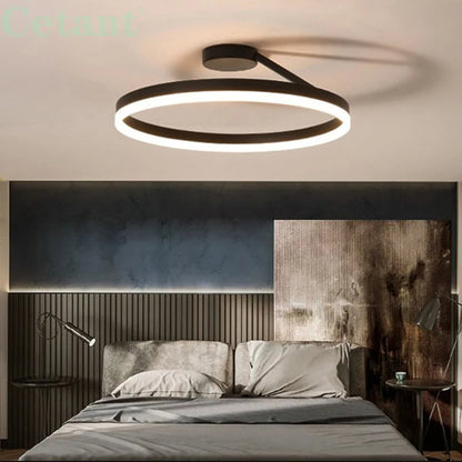 Minimalist Nordic Metal LED Living Room Ceiling Light