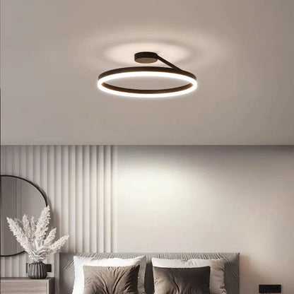 Minimalist Nordic Metal LED Living Room Ceiling Light